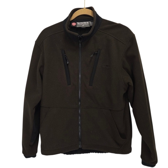 Simms Other - Simms Windstopper Mens Brown Fleece Jacket Size Small